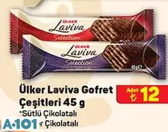 ÜLKER LAVİVA GOFRET ÇEŞİTLERİ 45 G